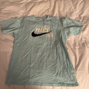 Nike Tee in Soft Blue